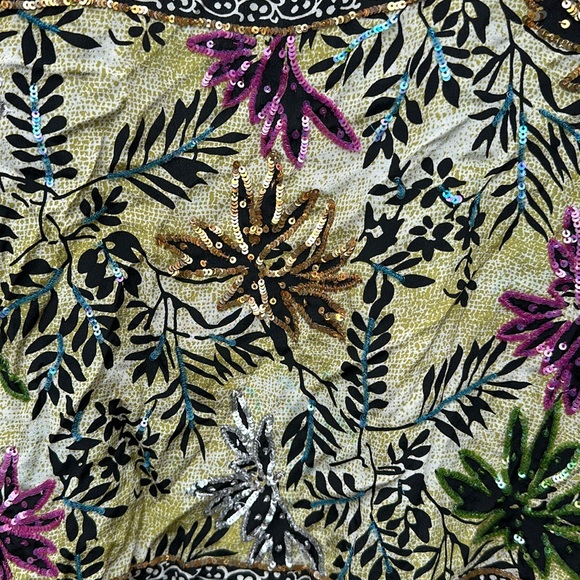 Sun Child Short Silk Jacket - Picture 6 of 6